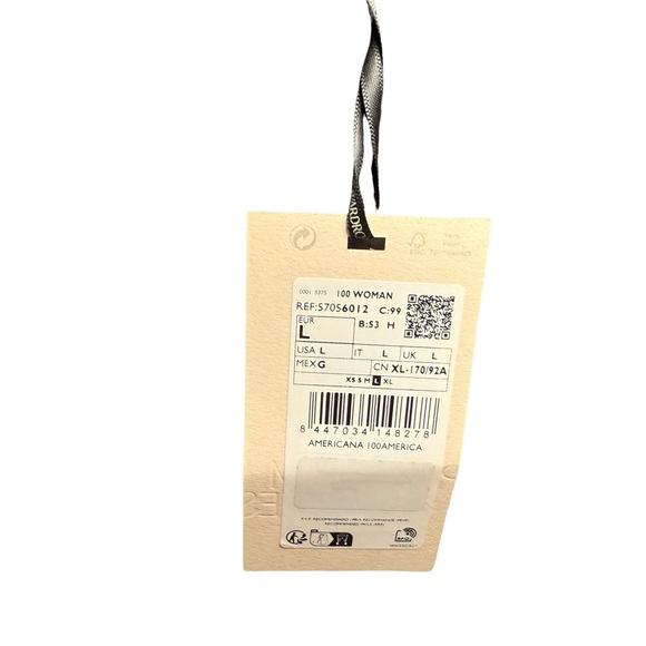 MANGO Black Cropped Blazer – Short Lapels (NWT) - Picture 13 of 14